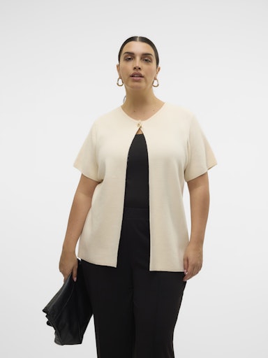 Vero Moda Curve vest met korte mouwen 10331060 VMCGOLD Birch