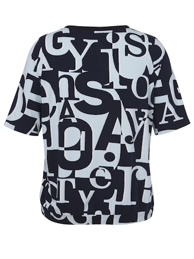 Via Appia T-Shirt Ronde hals 2514409 Blauw
