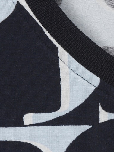 Via Appia T-Shirt Ronde hals 2514409 Blauw
