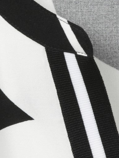 Via Appia blouse zwart, detailfoto
