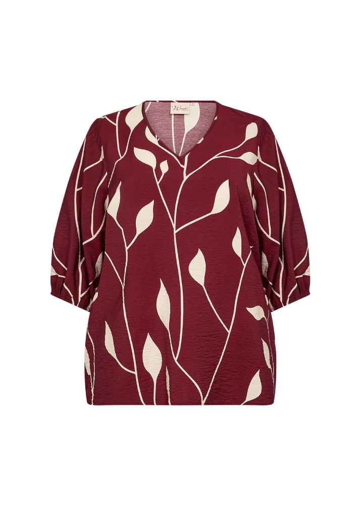 Wasabi blouse W10536 NELLY Rood