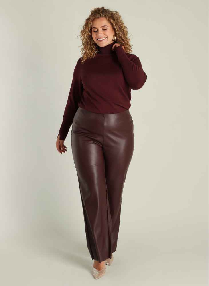 Yest Curve broek A005778 Biansa Bordeaux