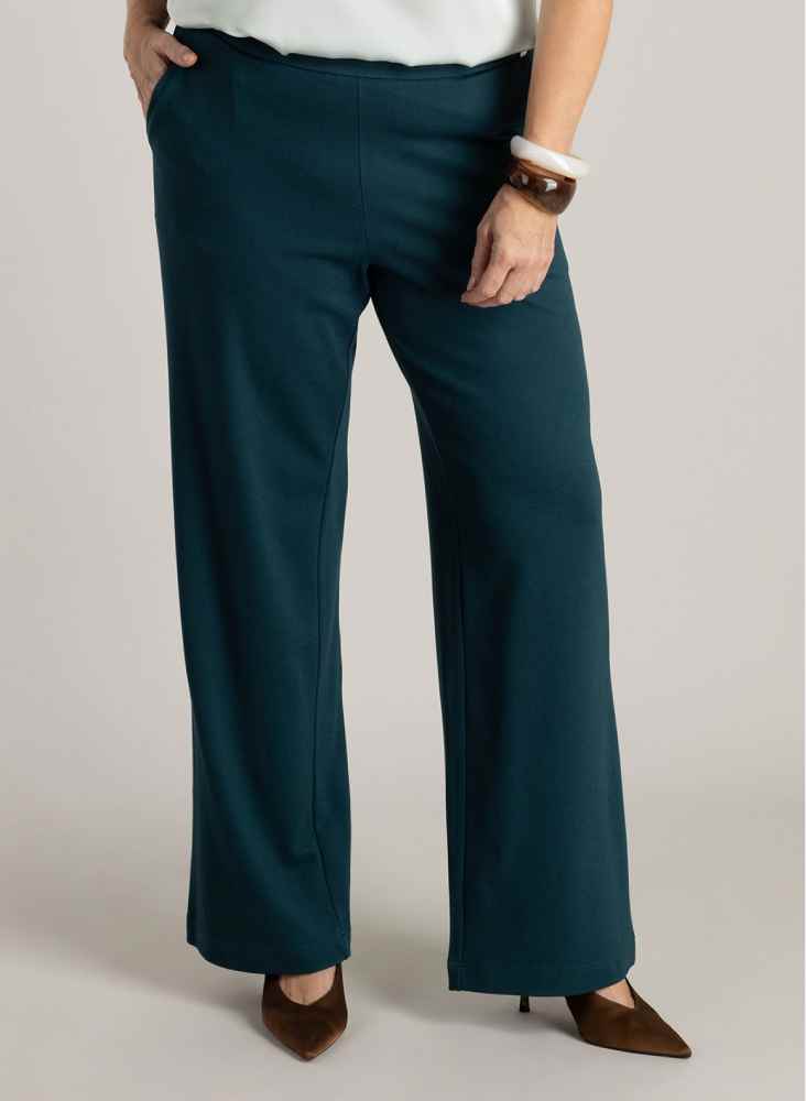 Yest Curve broek A005946 Nadeche 32" Teal