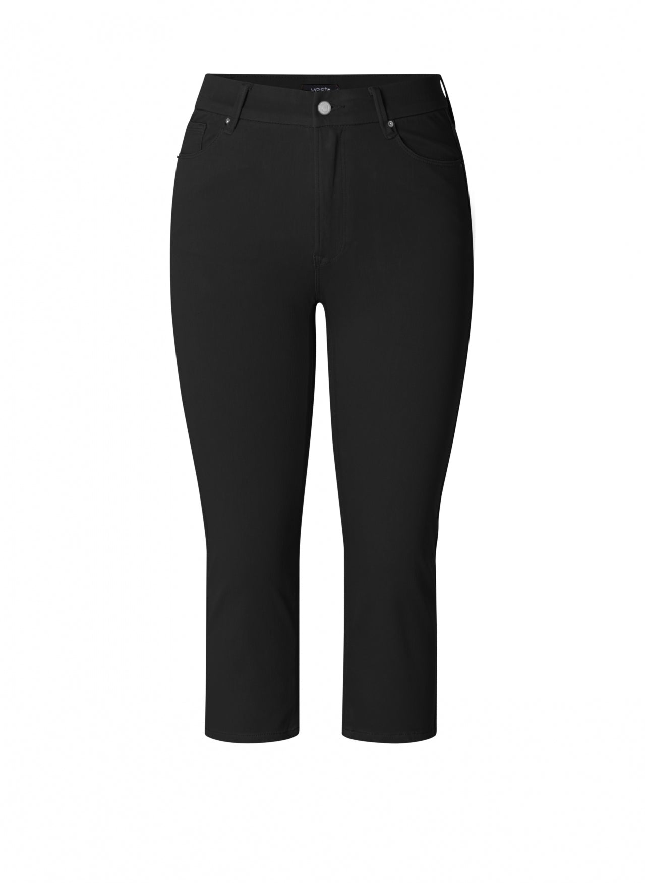 Yest Curve capri broek A005324 Umay Zwart