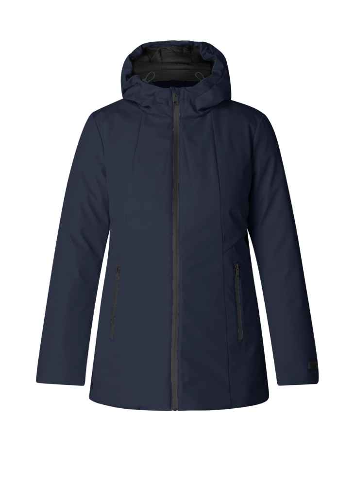 Yest Curve gevoerde softshell jas met capuchon A005657 Aurora Blauw