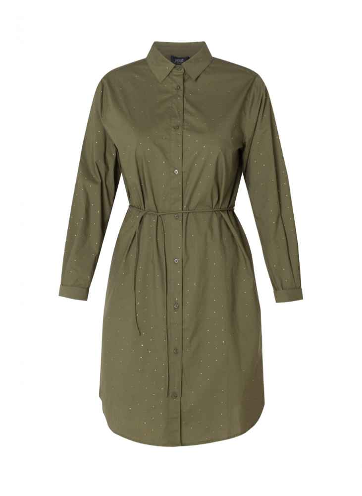 Yest Curve jurk A005781 Greta Army