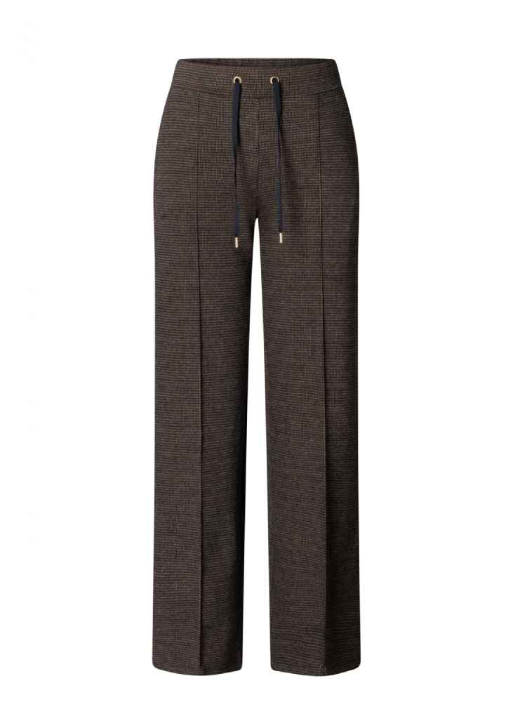 Yest Curve pantalon met koordsluiting A005699 Romana navy