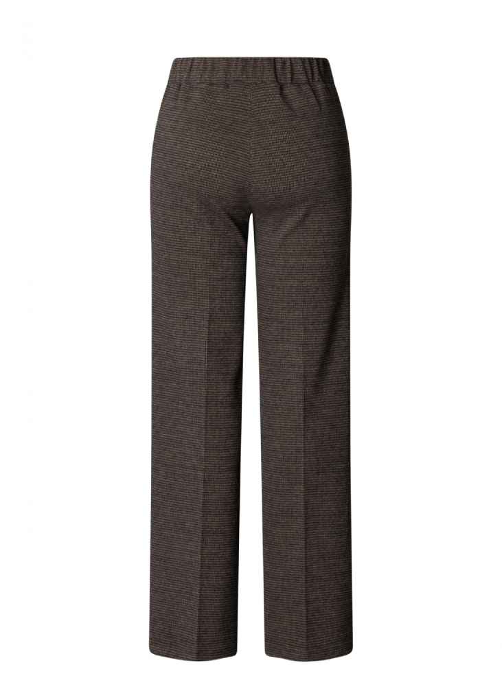 Yest Curve pantalon met koordsluiting A005699 Romana navy