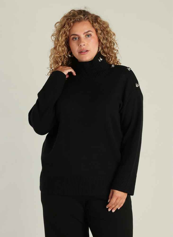 Yest Curve trui A005836 Zwart