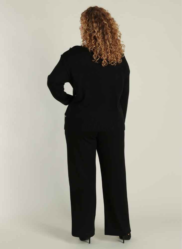 Yest Curve trui A005836 Zwart