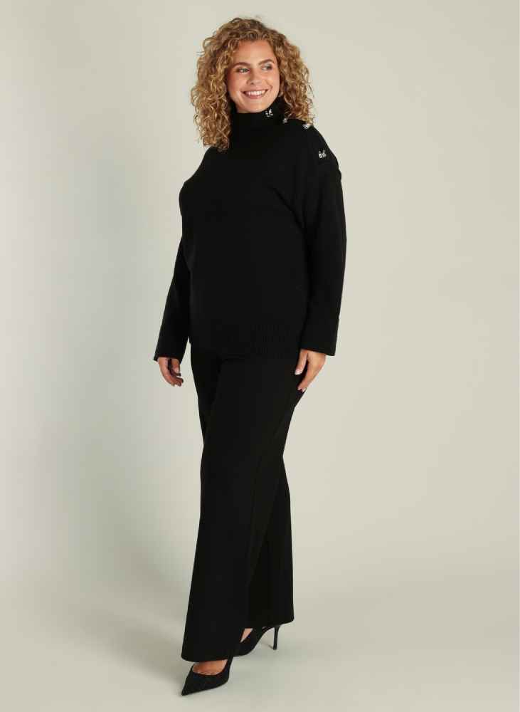 Yest Curve trui A005836 Zwart