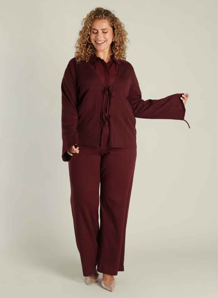 Yest Curve vest A005824 Gladys Bordeaux
