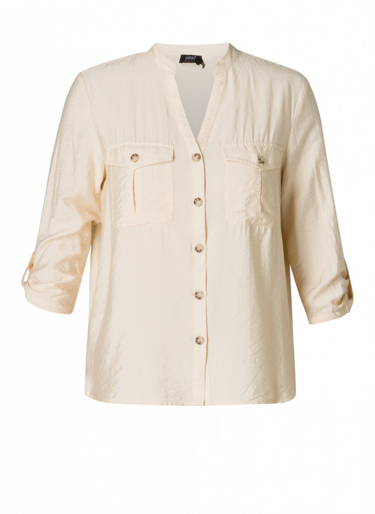 Yesta blouse A005285 Willemke Beige