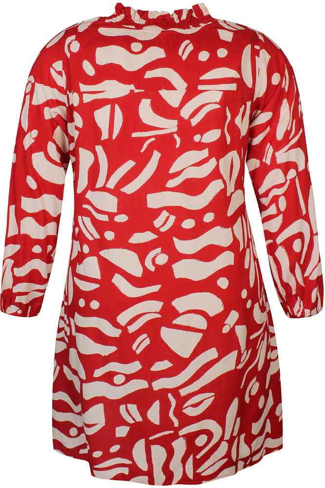 Zhenzi jurk 200926 rood