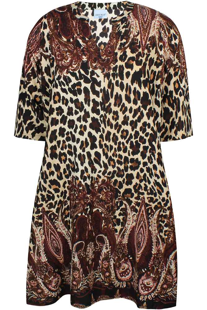 Zhenzi jurk 201050 Maroon