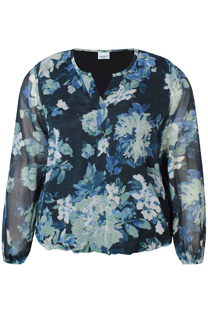 Zhenzi shirt 201119 Toya Teal