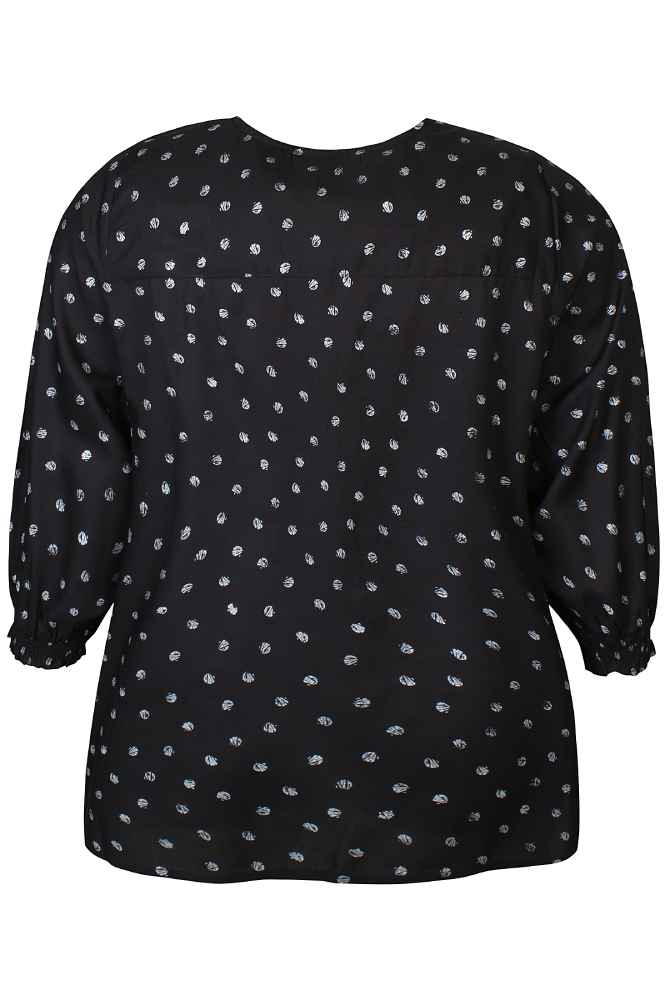 Zhenzi shirt 201128 Vela Zwart