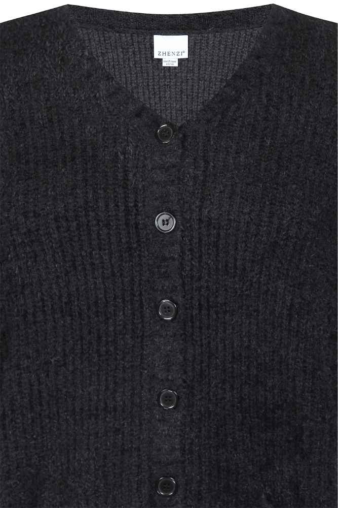 Zhenzi vest 200999 Drot Zwart