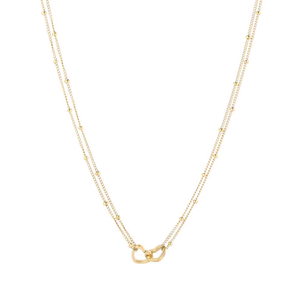 ketting 40+5CM JE15782 goud