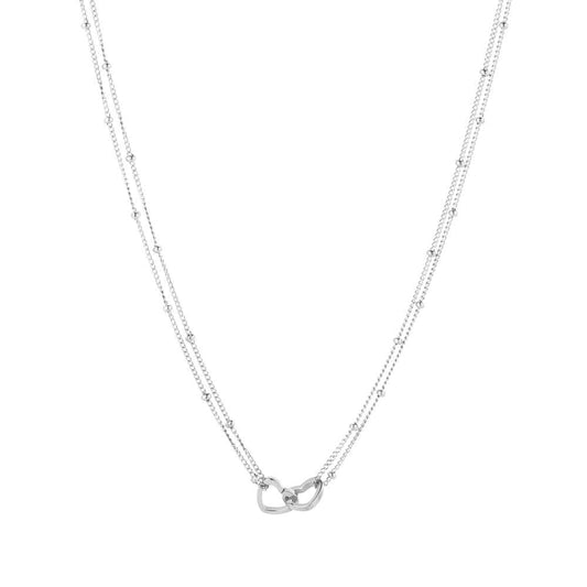 ketting 40+5CM JE15782 zilver