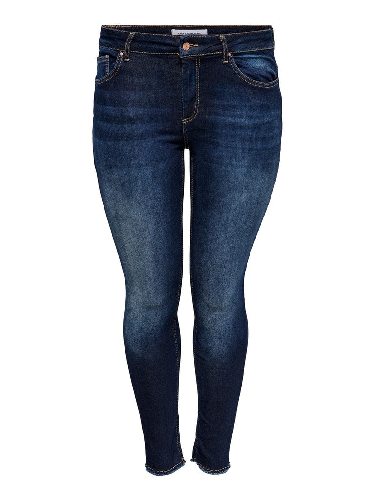 Carwilly lengte 32" 15212253 Dark blue denim