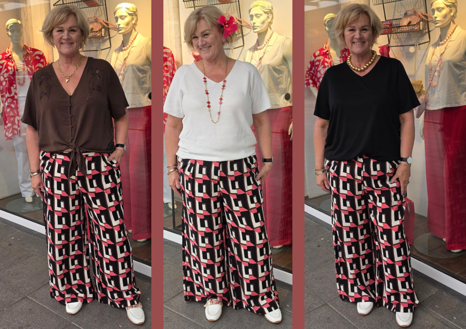 1 broek, 3 looks: zo werkt stylen écht als je een voller buikje hebt