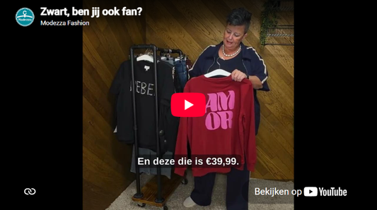 Babbelvideo 1 september 2026: Zwart, ben jij ook fan?