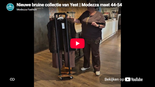 Babbelvideo 20 september 2026: nieuwe bruine collectie van Yest Curve
