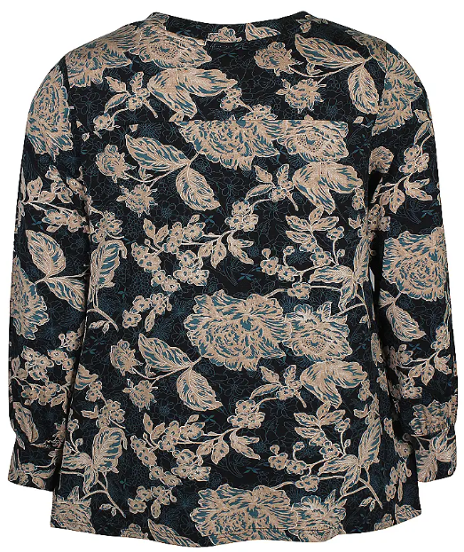 Zhenzi blouse groen, detailfoto