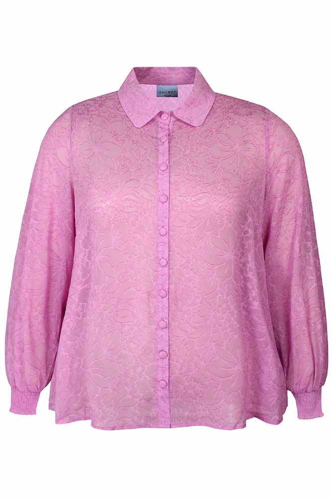 Zhenzi shirt lange mouwen 201599 Roze