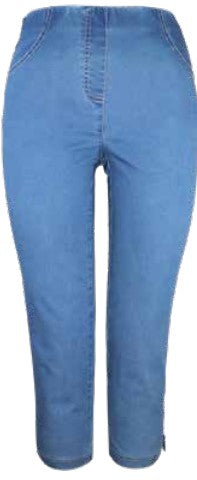 3/4 broek katoen 890070-3550 20 Jeans