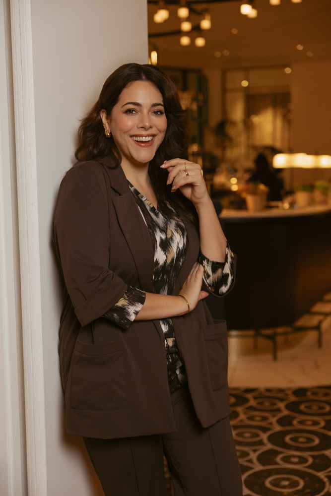 Exxcellent blazer 25NZE10 bruin