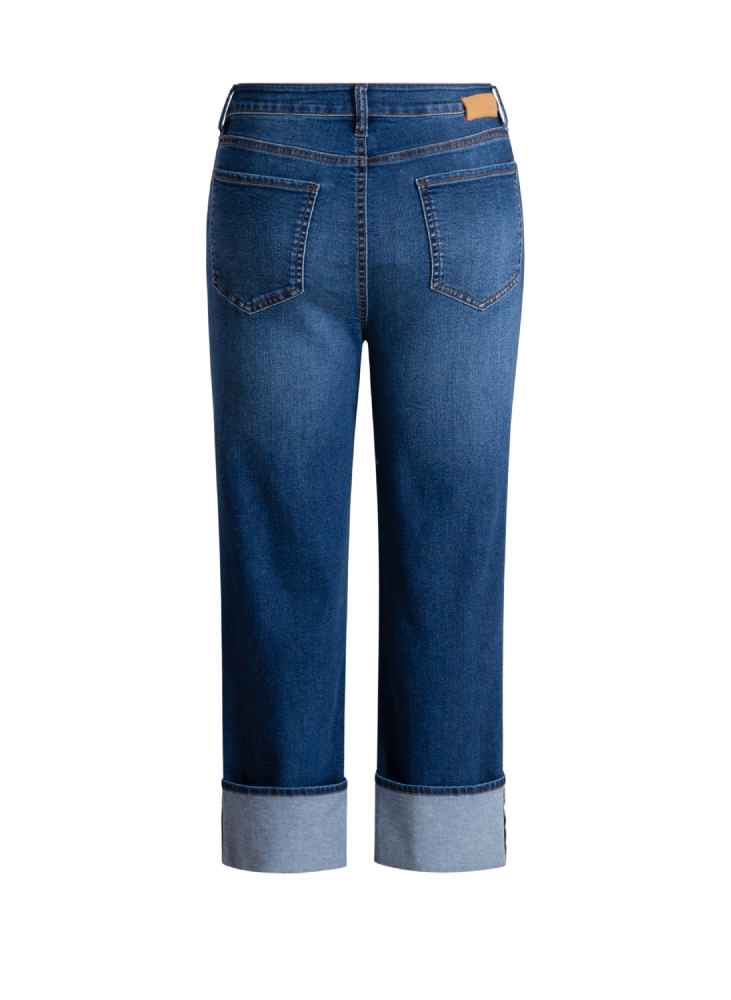Yest Curve jeans grote omslag Tine A006410 Blauw