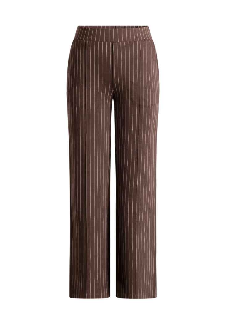 Yest Curve broek rechte pijpen Romana A006439 bruin