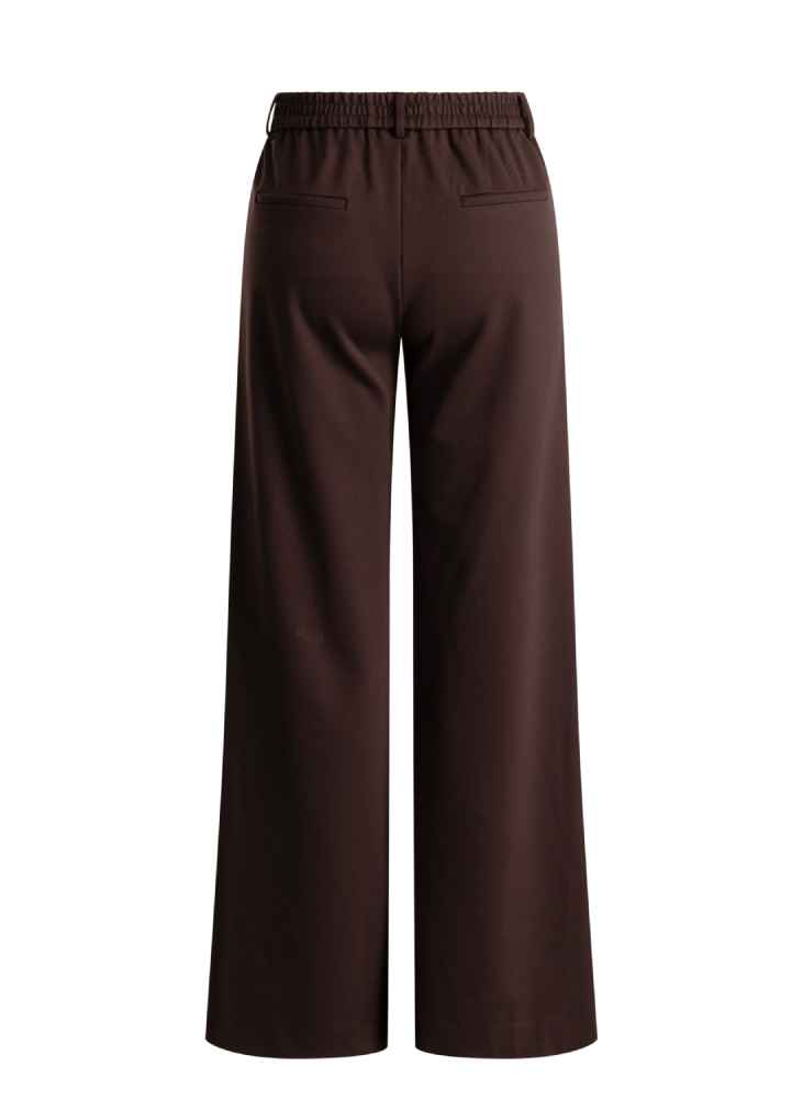 Yest Curve broek wijde pijpen Tasya A006482 32" bruin
