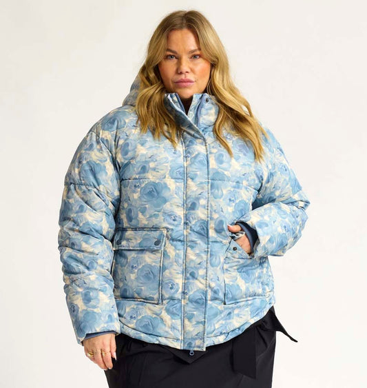 Anyday winterjas blauw