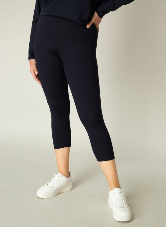 Audrey - Legging kortere lengte blauw