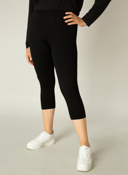 Audrey - Legging kortere lengte zwart