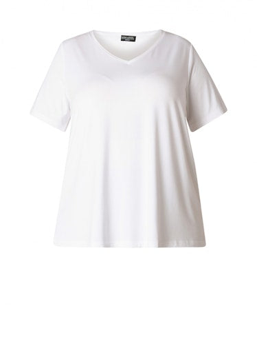BaseLevelCurvyT-shirtmetV-halsAlba7000018Wit__4