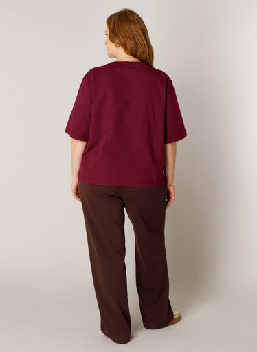 BaseLevelCurvyboxyshirtmetrondehalsNoana7000134rood__2