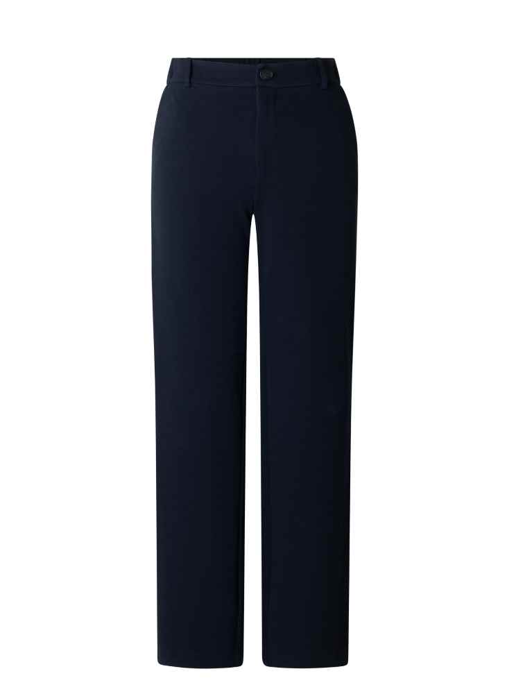 Base Level Curvy broek Yorinthe L32 in blauw