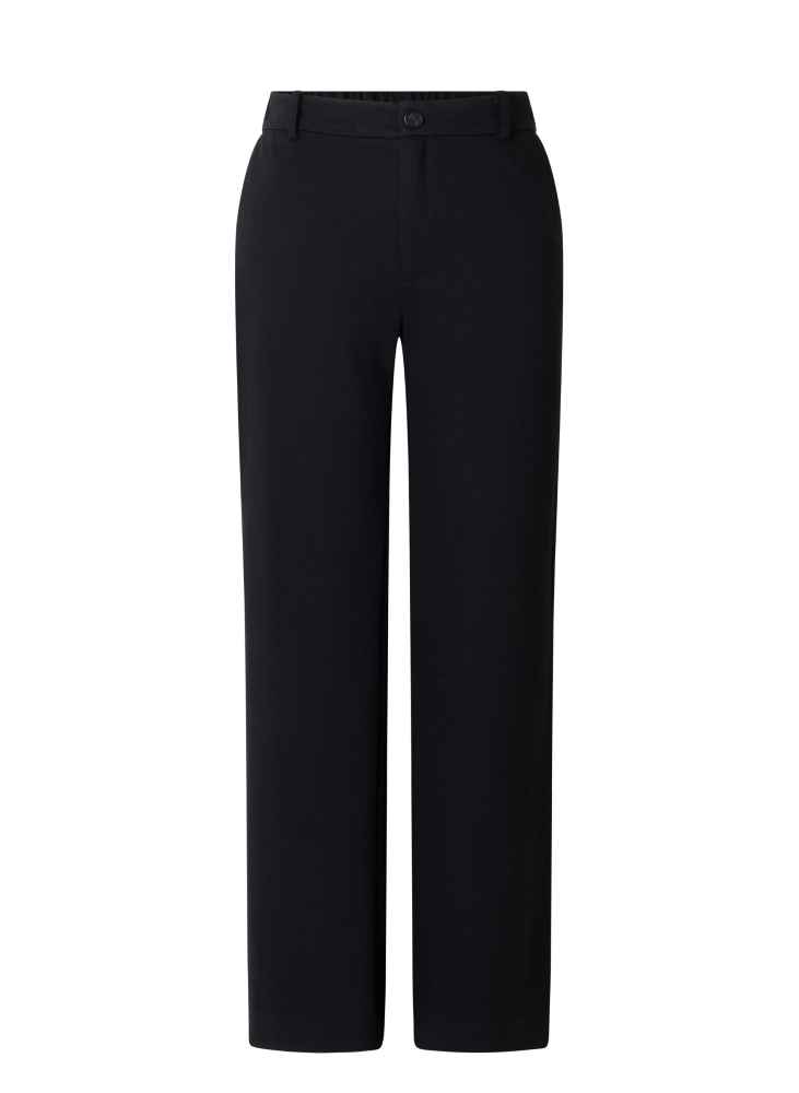 Base Level Curvy broek Yorinthe L32 in zwart