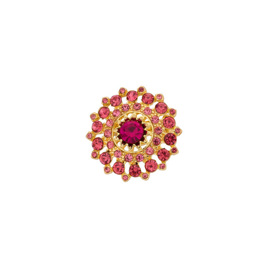 Biba broche blauw