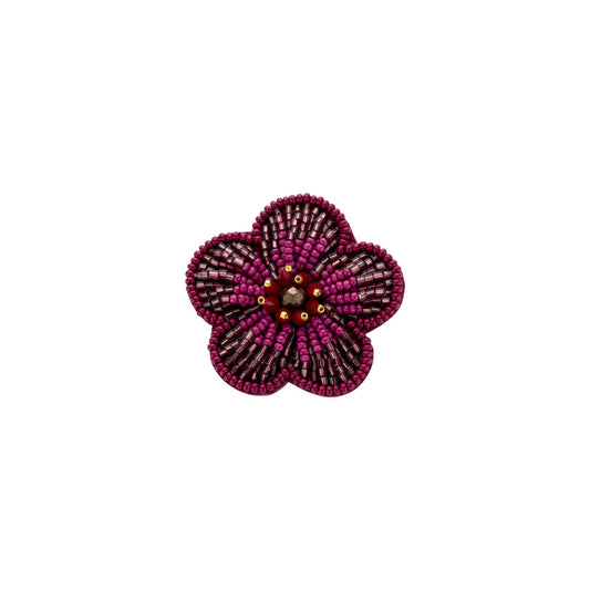 Biba broche meerkleurig