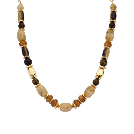 Biba ketting meerkleurig