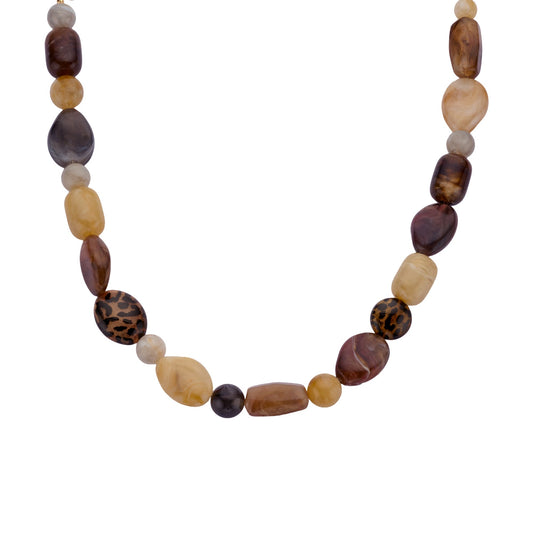 Biba ketting meerkleurig