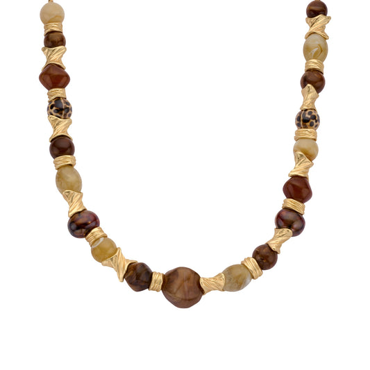 Biba ketting meerkleurig