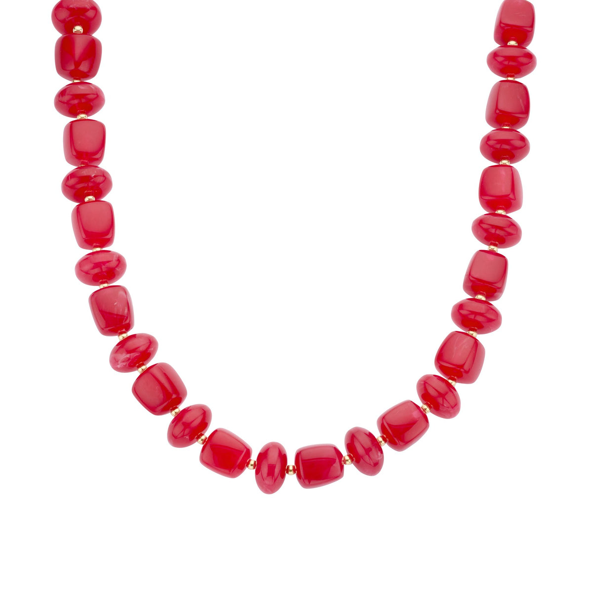 Biba ketting, multicolor