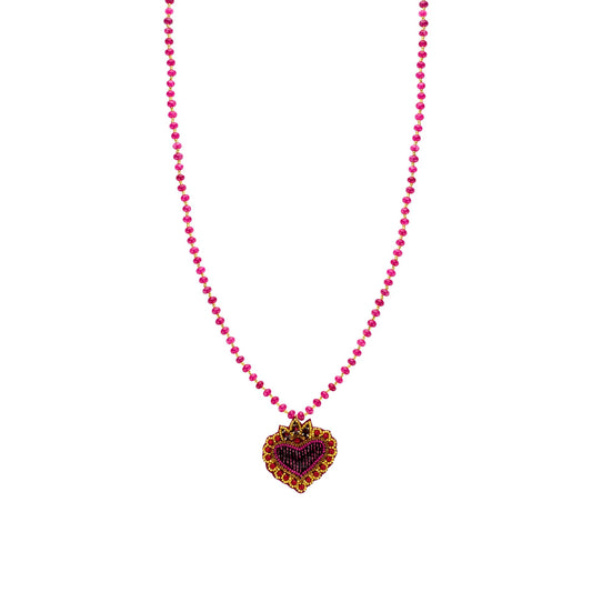 Biba ketting meerkleurig