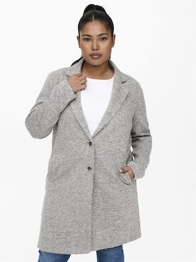 Blazer gemeleerd 15245964 licht grey melange